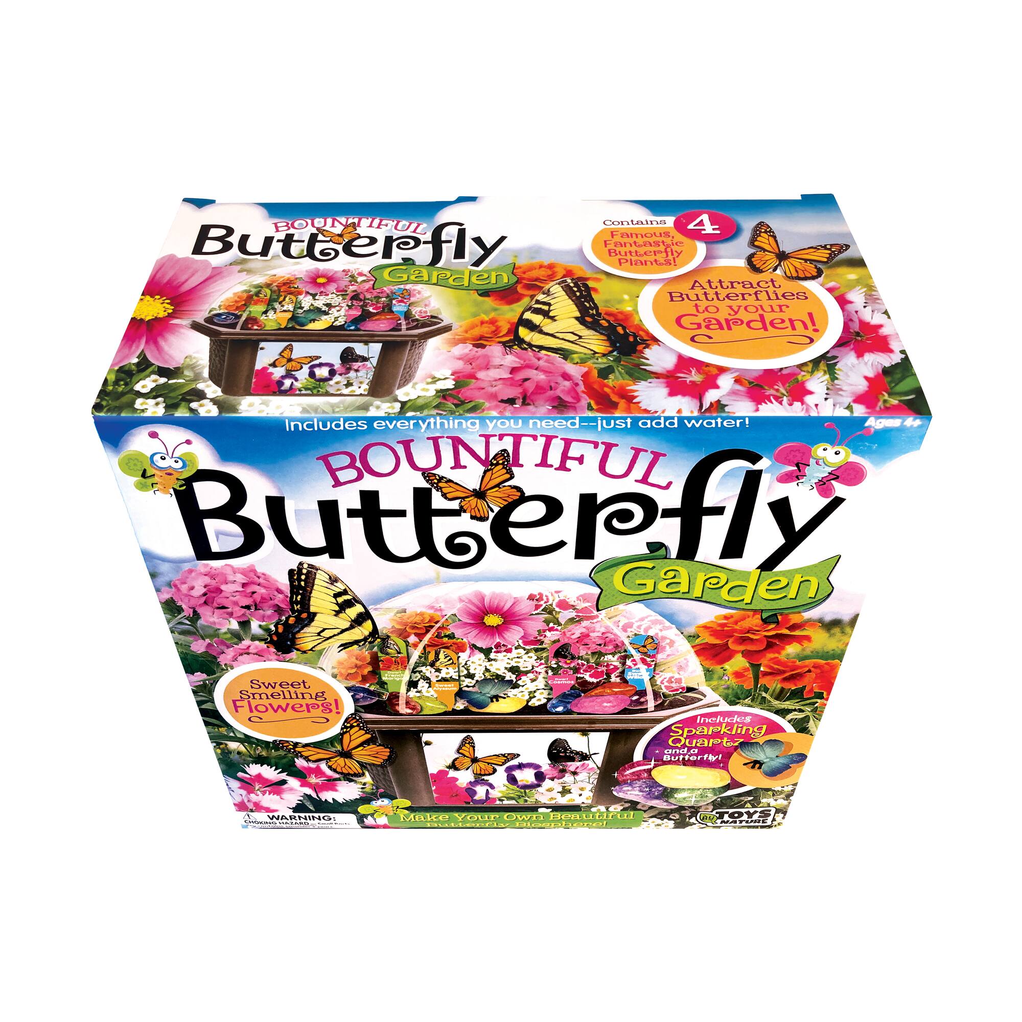 Biosphere Terrarium - Bountiful Butterfly Garden